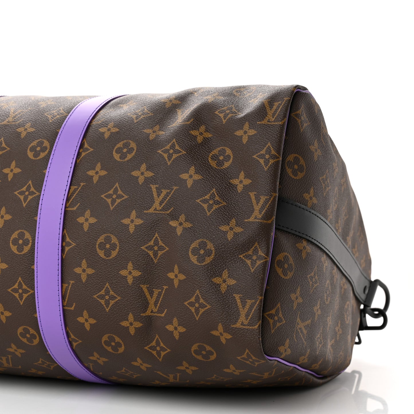 Monogram Macassar Keepall Bandouliere 50 Purple