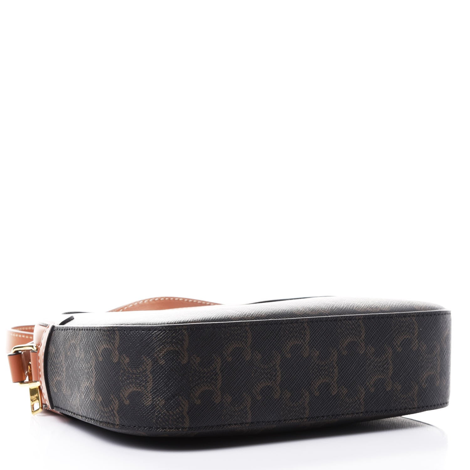 Celine Triomphe Canvas Small Camera Bag Tan 3 of 4
