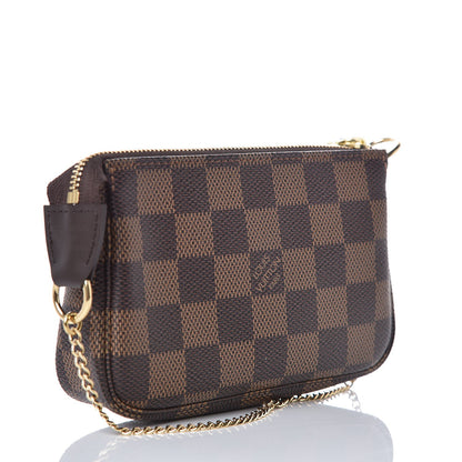 Louis Vuitton Damier Ebene Mini Pochette Accessories 3 of 7