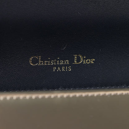 Christian Dior Metallic Patent Micro-Cannage Medium Diorama Flap Bag Gold 6 of 8
