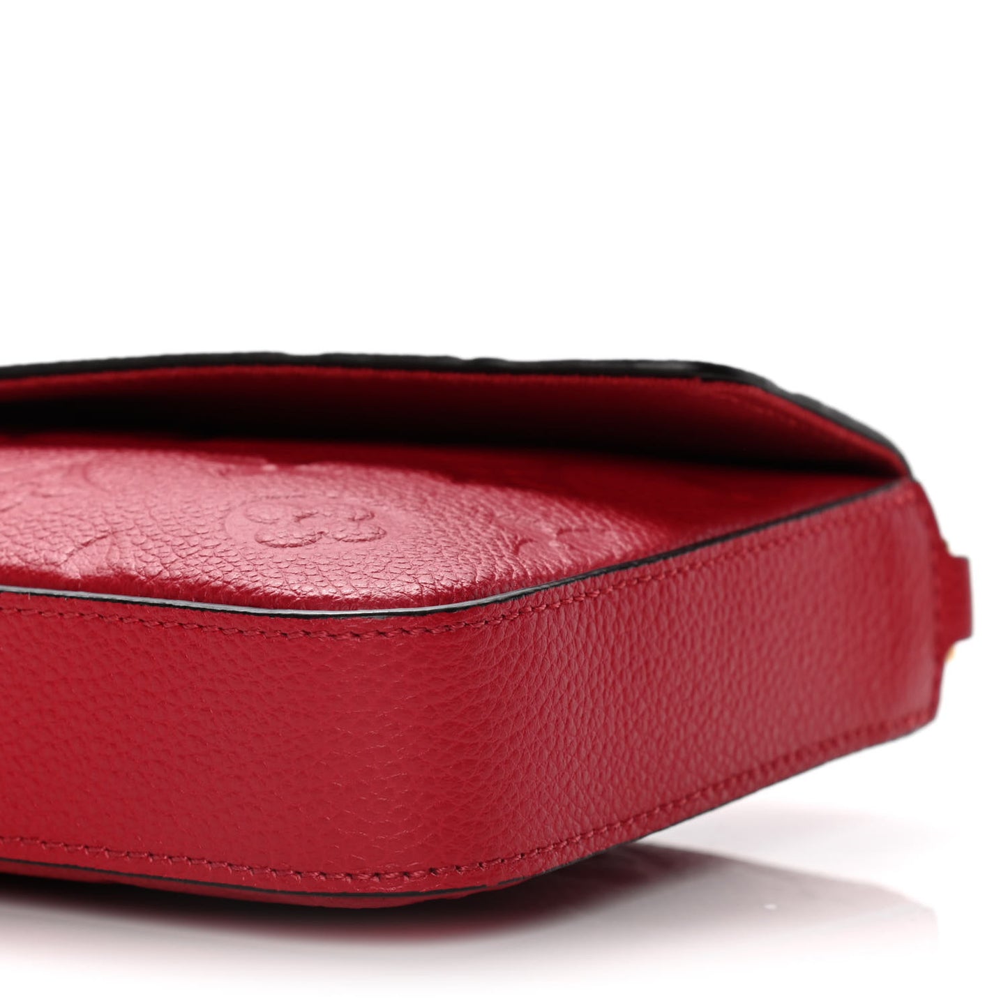 Empreinte Pochette Felicie Chain Wallet Cherry