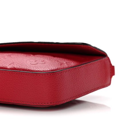 Louis Vuitton Empreinte Pochette Felicie Chain Wallet Cherry 9 of 10