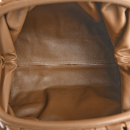 Bottega Veneta Smooth Butter Calf The Pouch Oversized Clutch Cammello 5 of 11