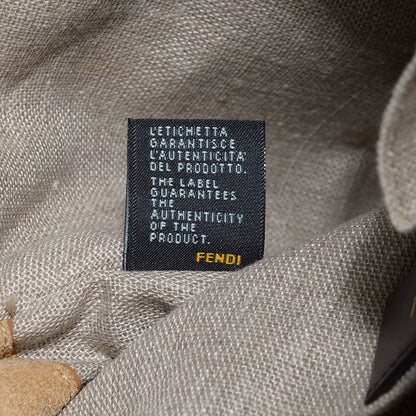 Fendi Pequin Cuoio Vegetale 2Bag Tobacco Cuoio Miele Vacchetta 6 of 11