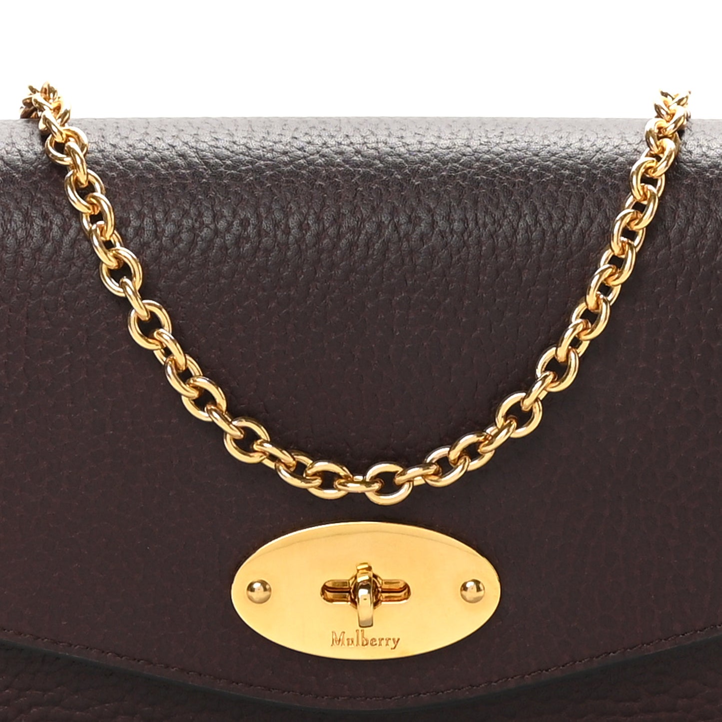 Small Classic Grain Calfskin Small Darley Oxblood
