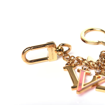 Louis Vuitton LV Tag Bag Charm Gold 5 of 5