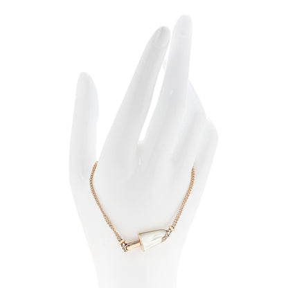 Bulgari 18K Rose Gold Mother of Pearl Diamond Gelati Bracelet ML 2 of 4