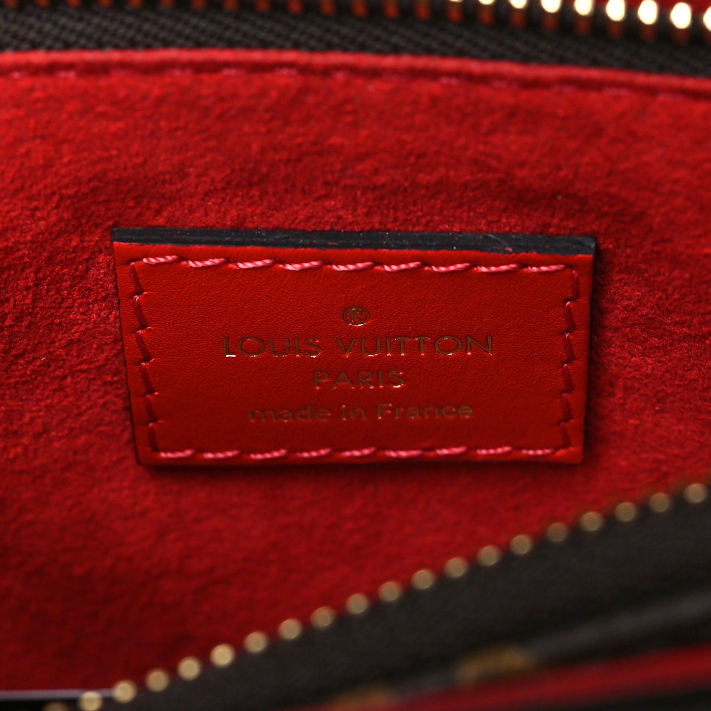 Monogram Flower Tote Coquelicot