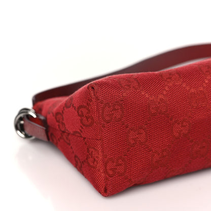 Gucci Monogram Boat Pochette Fuchsia 9 of 12