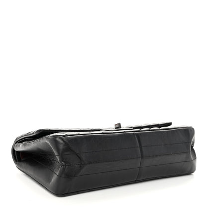 Chanel Aged Calfskin Chevron Quilted 2.55 Reissue 226 So Black 4 of 10