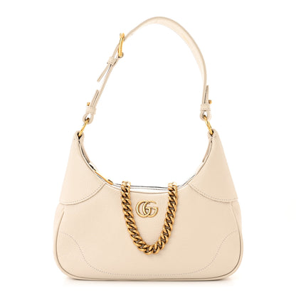 Gucci Goatskin Small Aphrodite Shoulder Bag Mystic White 1 of 11