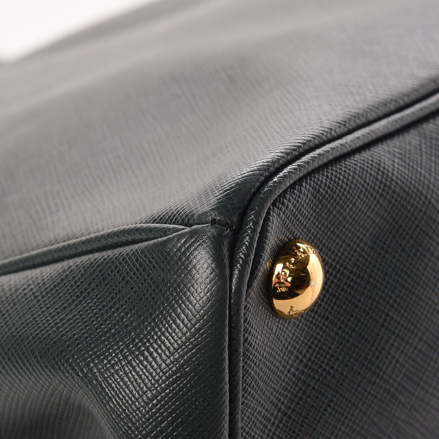 Saffiano Lux Extra Large Galleria Double Zip Tote Smeraldo