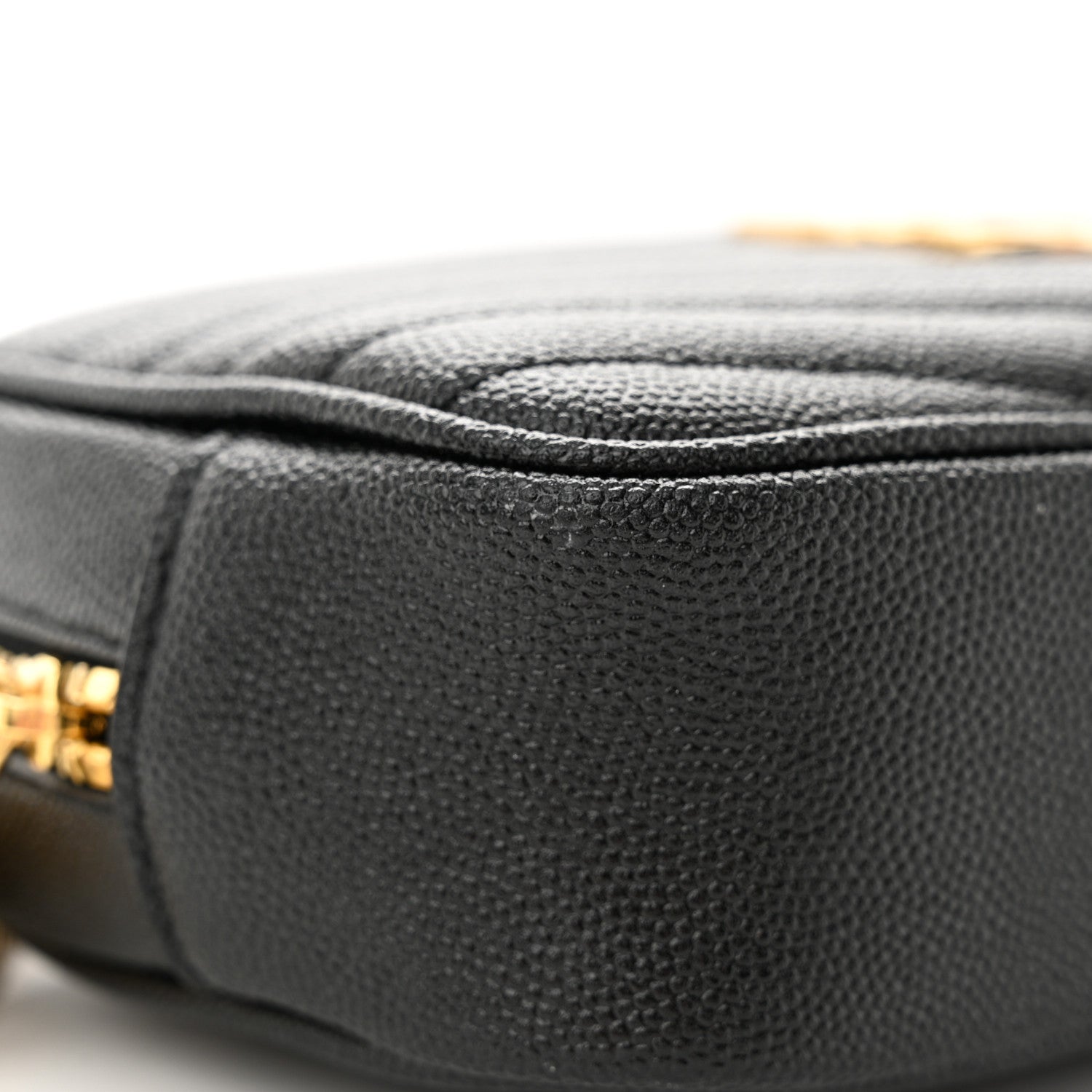 Saint Laurent Grain De Poudre Matelasse Monogram Mini Lou Camera Bag Black 11 of 12