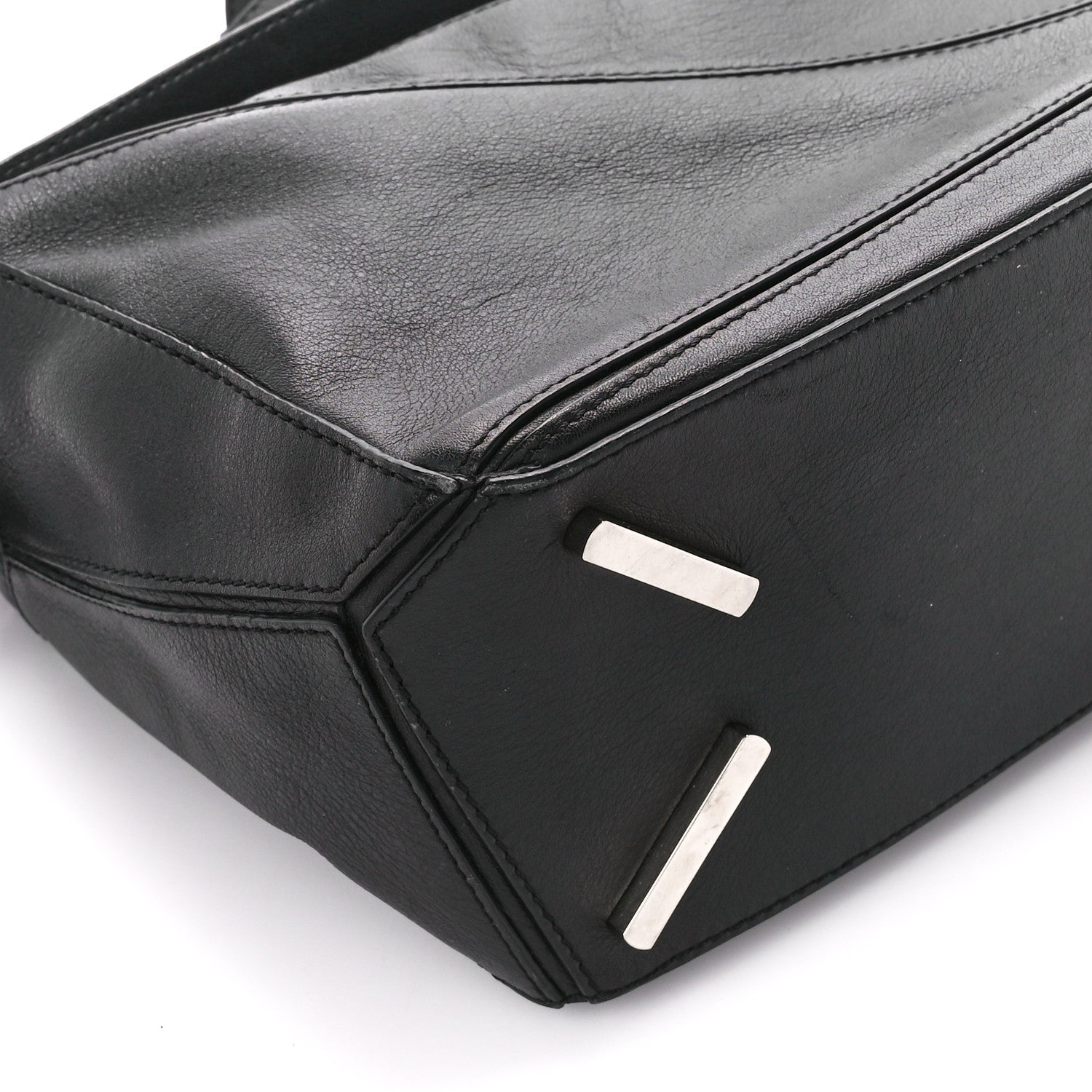 Loewe Calfskin Small Puzzle Bag Black 10 of 11