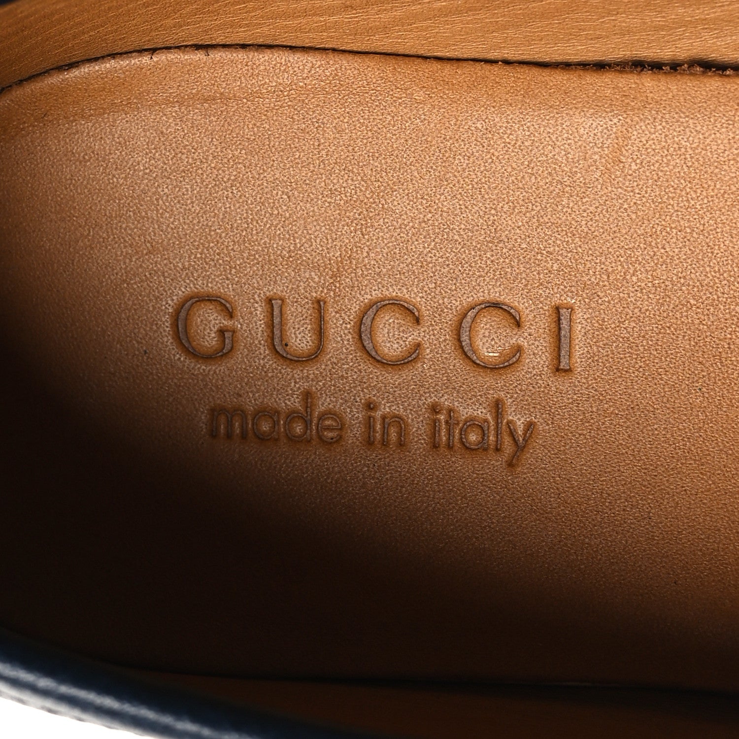 Gucci Road Calfskin Mens Horsebit Loafers 7.5 Blue 8 of 8