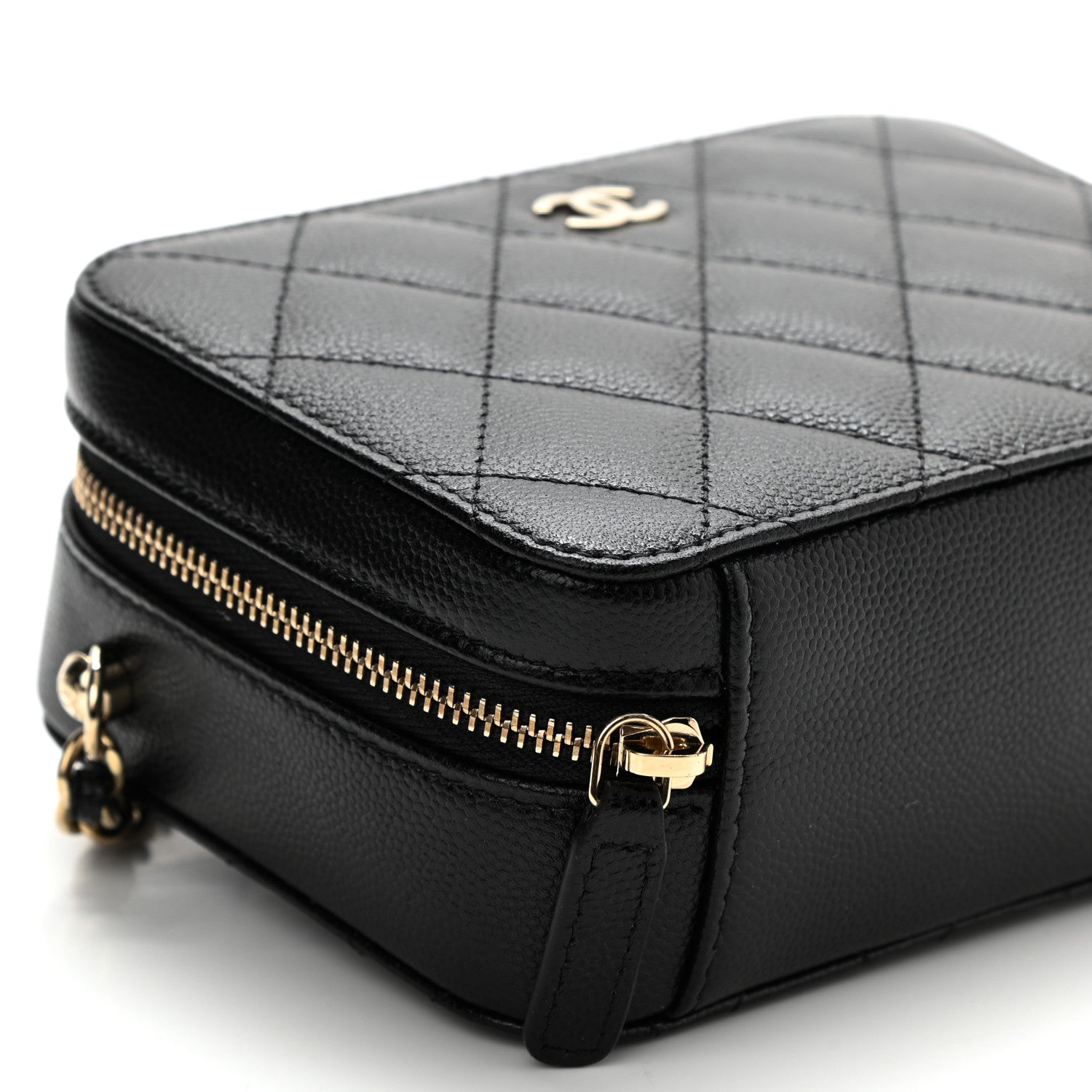 Chanel Caviar Quilted Camera Bag Black 9 of 11