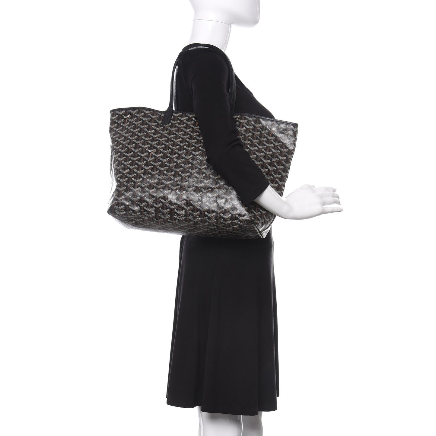 Goyardine Saint Louis PM Black