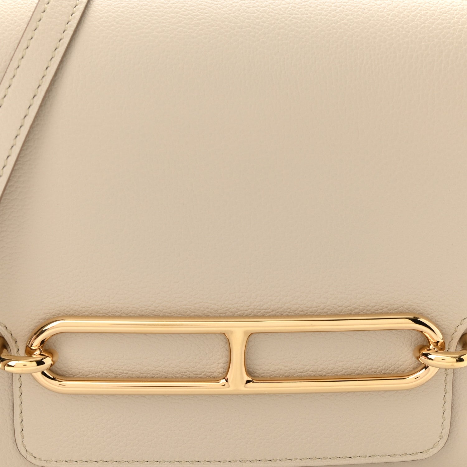 Hermes Evercolor Mini Sac Roulis Craie 7 of 9