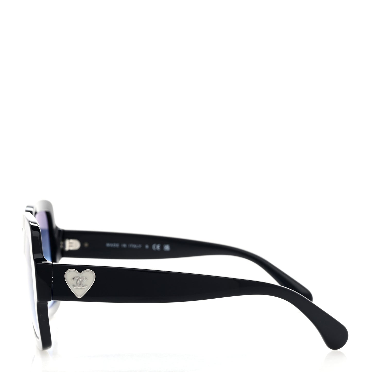 Acetate Square Heart Sunglasses 5479-A Blue