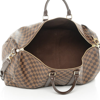 Louis Vuitton Damier Ebene Keepall Bandouliere 55 5 of 6