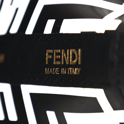 Fendi TPU FF Vitello Grace F is Fendi Grande Mon Tresor Bucket Bag Black 6 of 11