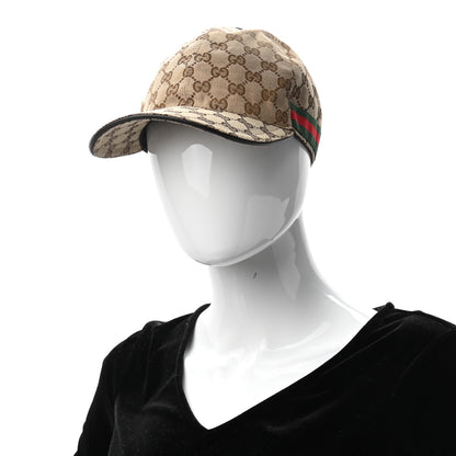 Gucci Monogram Web Baseball Hat M Beige Cocoa 2 of 9