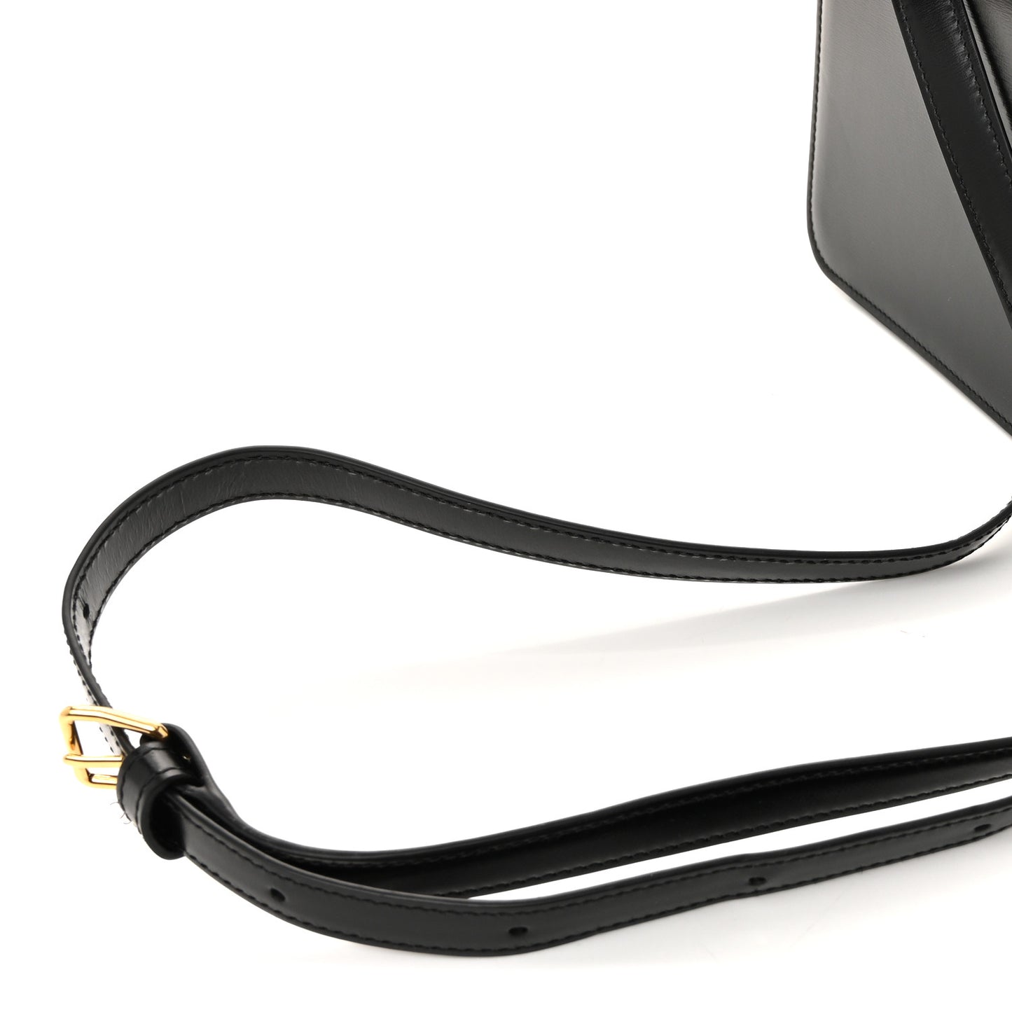 Shiny Calfskin Teen Triomphe Black