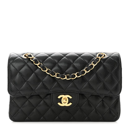 Chanel Caviar Quilted Small Double Flap Black 1 of 10