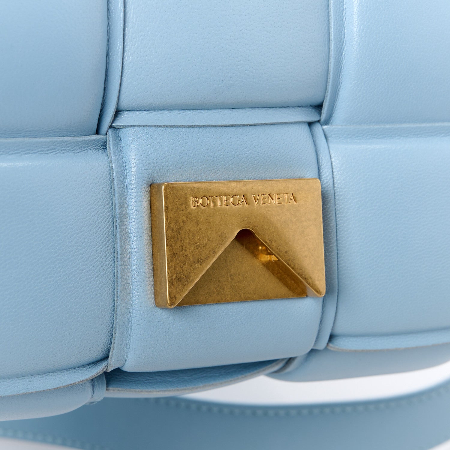 Bottega Veneta Nappa Maxi Intreccio Padded Cassette Crossbody Bag Ice 7 of 13