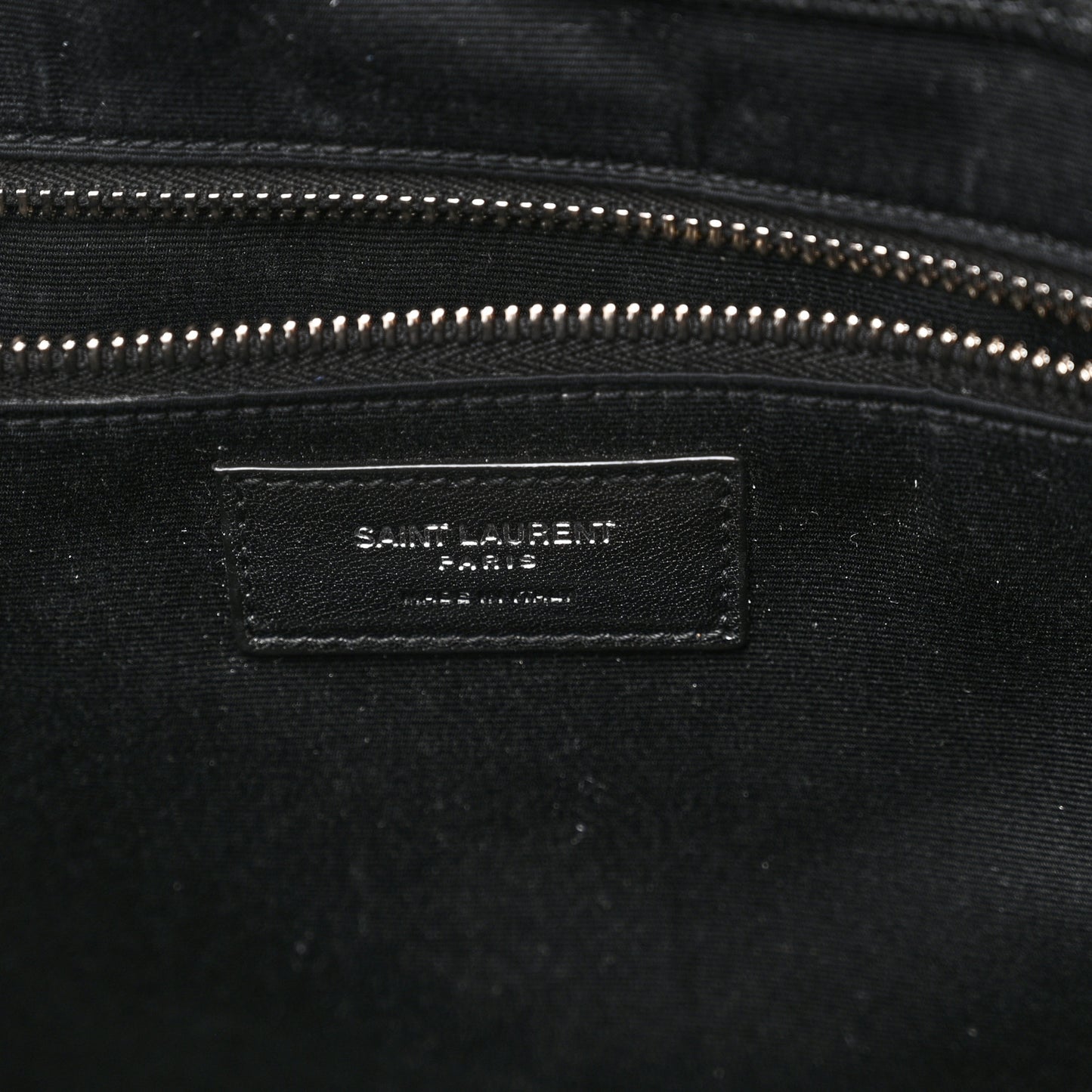 Raffia Linen Calfskin Rive Gauche Tote Black