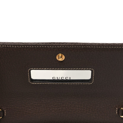 Gucci GG Supreme Monogram Web Ophidia Wallet On Chain Brown 7 of 7