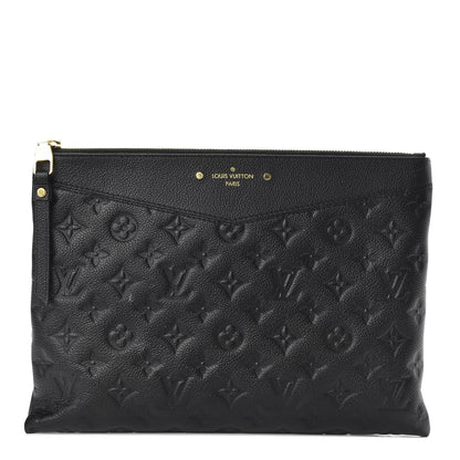 Louis Vuitton Empreinte Daily Pouch Black 1 of 10