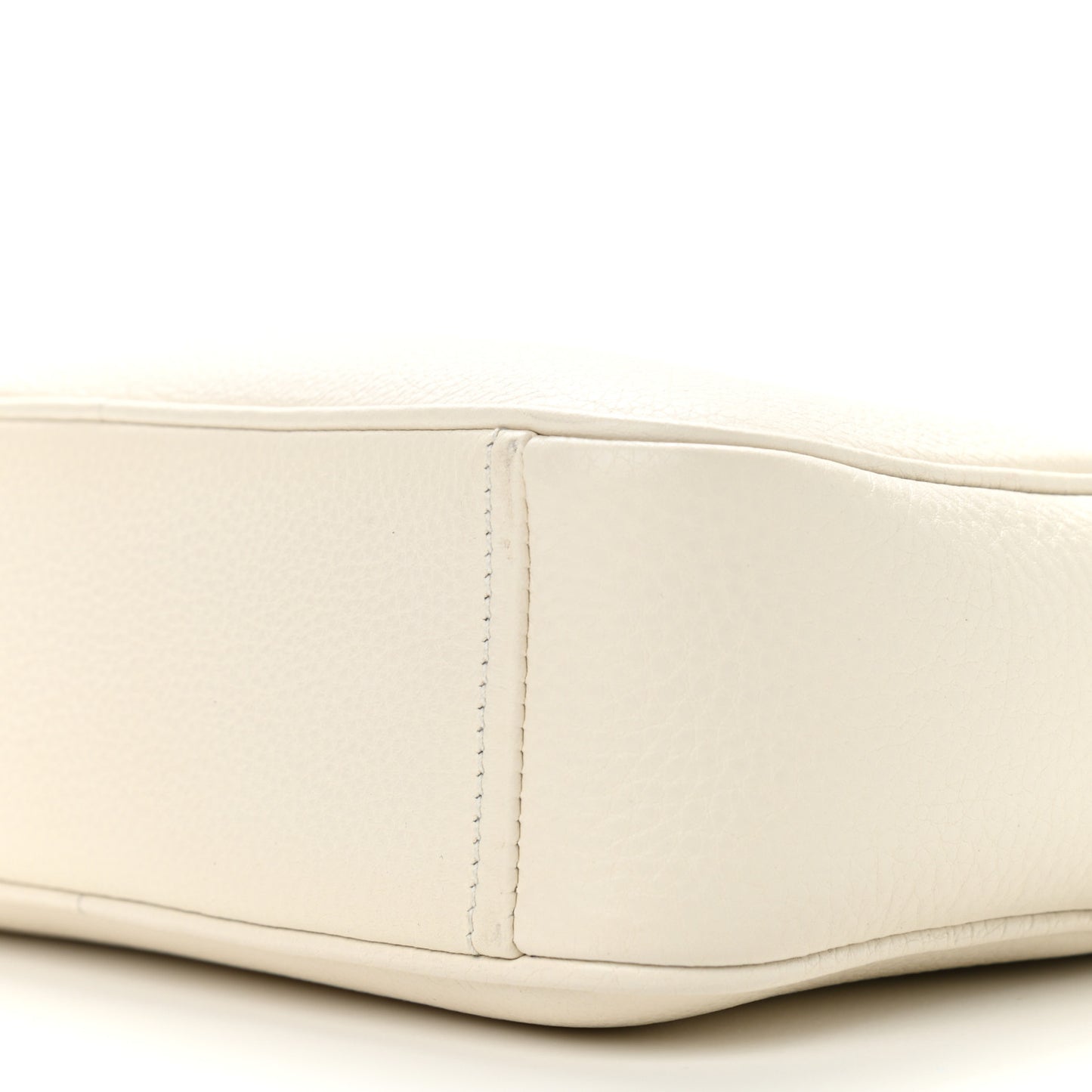 Vitello Phenix Camera Bag Bianco