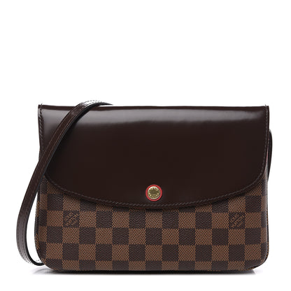 Louis Vuitton Damier Ebene Twice Cherry 1 of 8