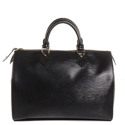 Louis Vuitton Epi Speedy 30 Black 1 of 7