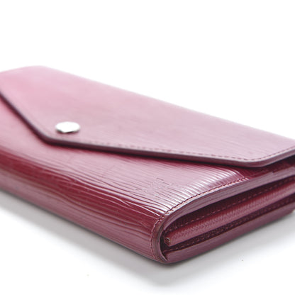 Louis Vuitton Epi Sarah Wallet NM Fuchsia 7 of 10