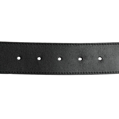 Louis Vuitton Calfskin 40mm LV Optic Reversible Belt 100 40 Black Anthracite Gray 5 of 9