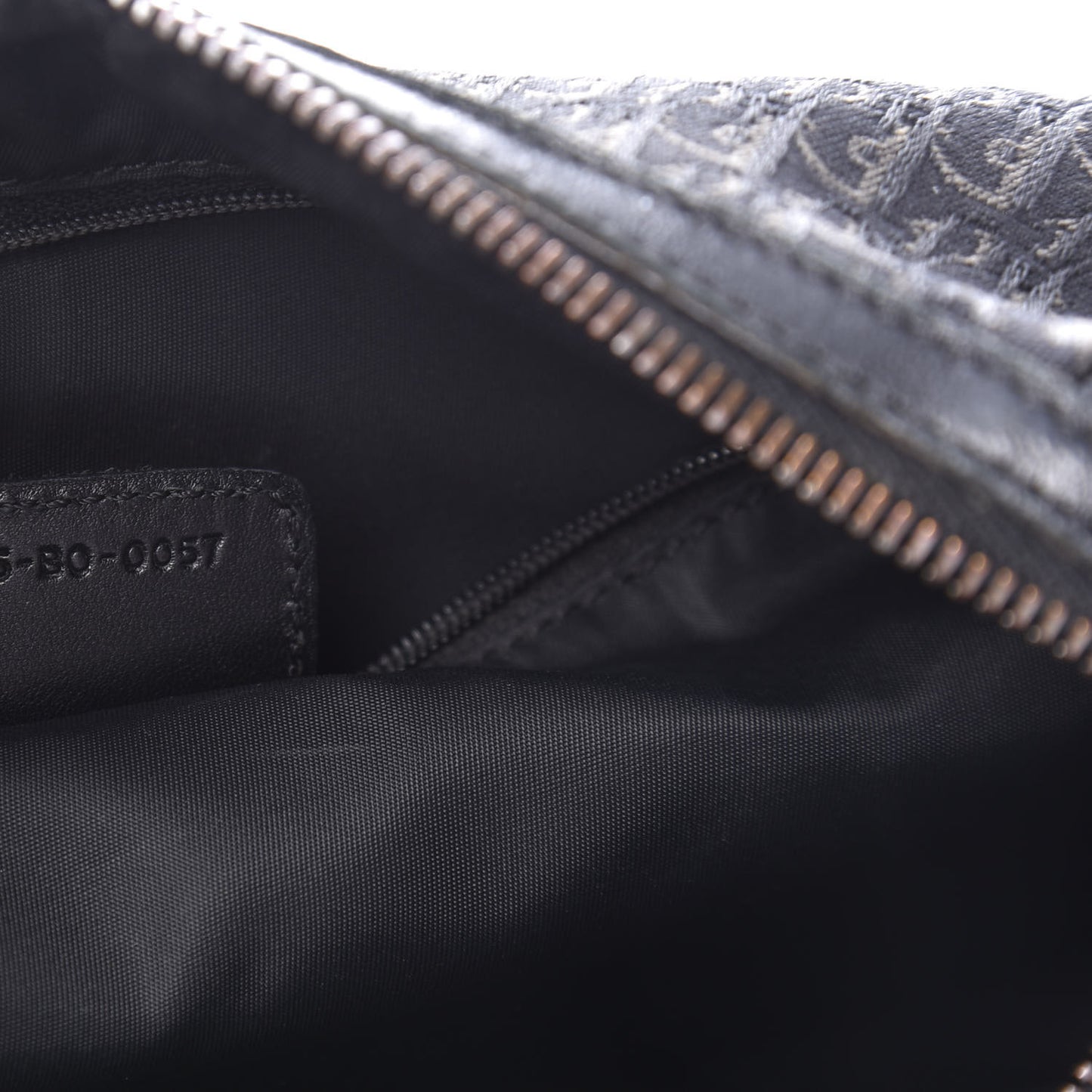 Monogram Buckle Hobo Black