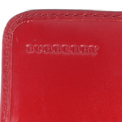 Burberry Haymarket Check Penrose Continental Wallet Military Red 6 of 7