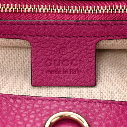 Gucci Cellarius Calfskin Medium Soho Chain Shoulder Bag Bright Bouganville 6 of 11