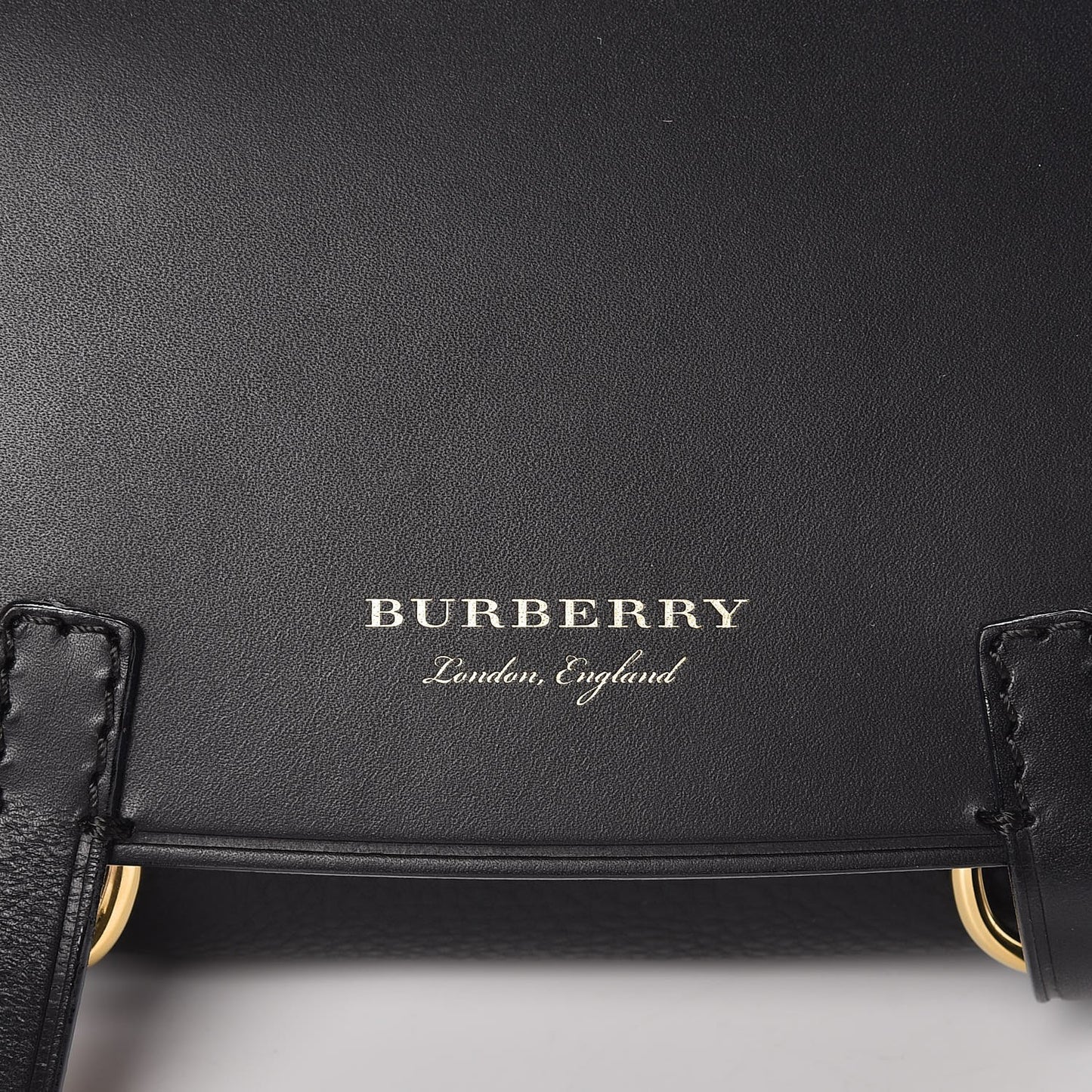 Calfskin Baby Bridle Saddle Bag Black