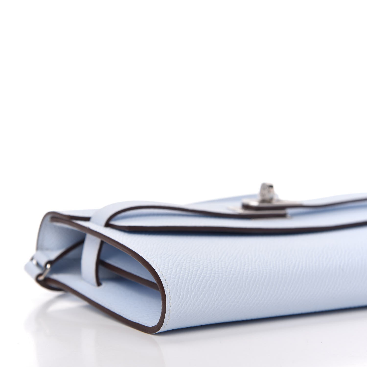 Hermes Epsom Kelly Wallet To Go Bleu Brume 6 of 10