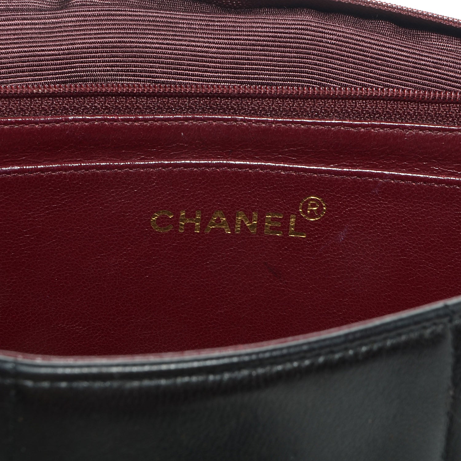 Chanel Lambskin Vertical Quilt Jumbo Flap Black 6 of 9