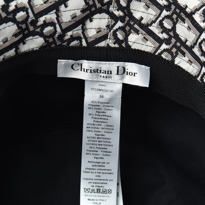 Christian Dior Camouflage Logo Bucket Hat 58 Black 5 of 7