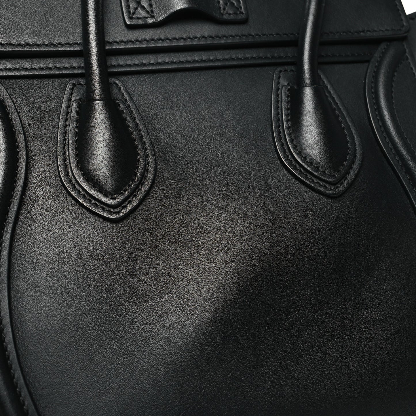 Smooth Calfskin Nano Luggage Black
