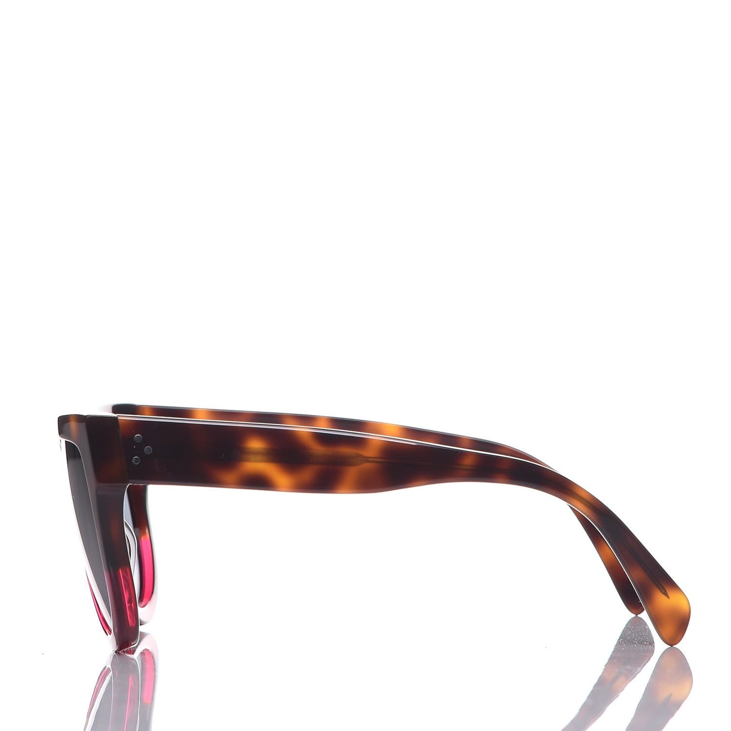 Acetate Shadow Sunglasses CL 41026/S Tortoise Havana Blue
