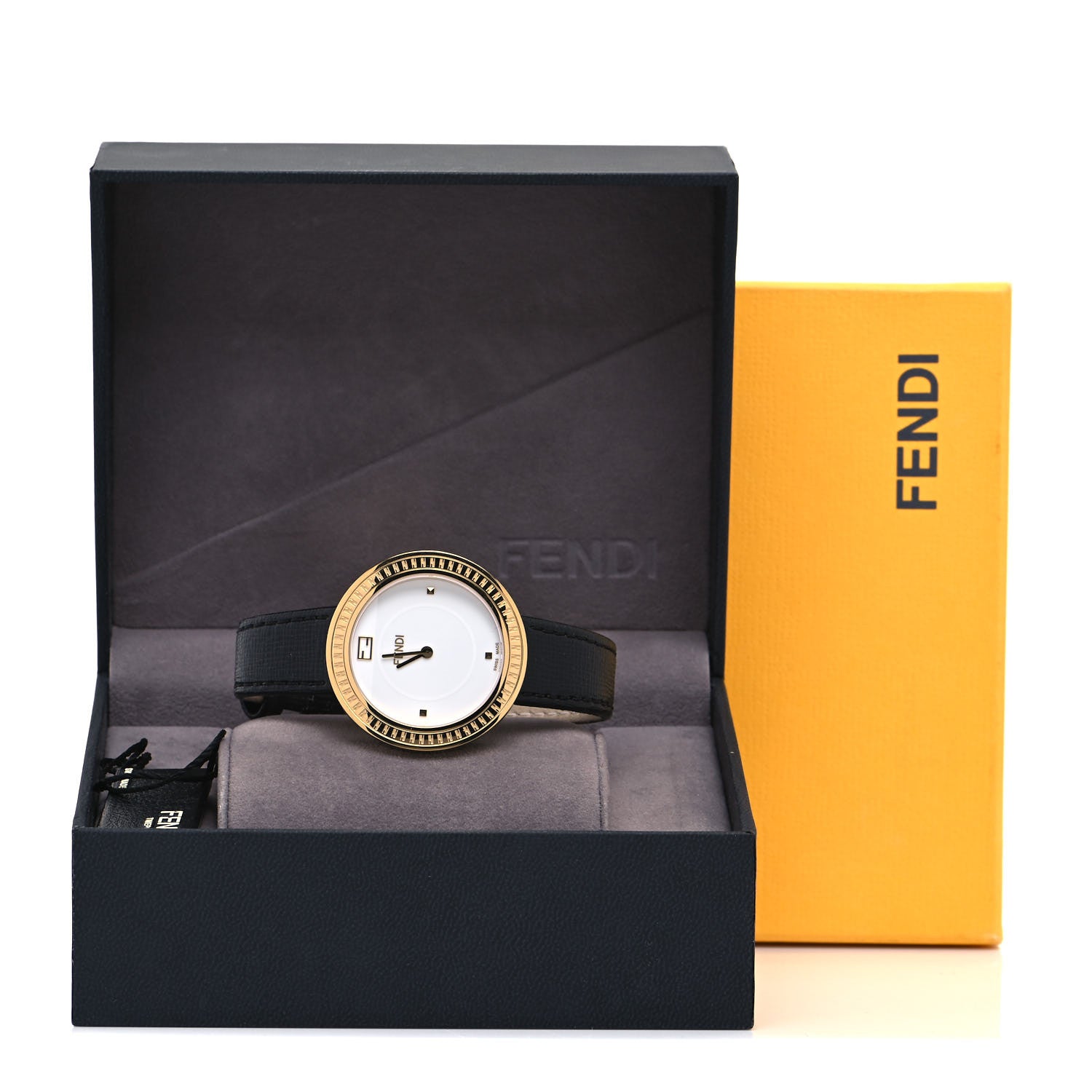Fendi Stainless Steel Calfskin 36mm My Way Quartz Watch 5 of 5