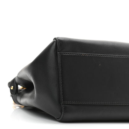 Fendi Nappa Mini Peekaboo Iconic Satchel Black 9 of 11