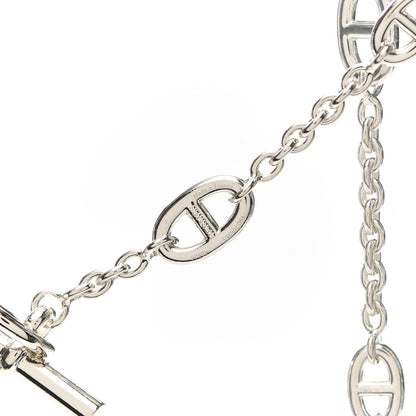 Hermes Sterling Silver Farandole Necklace 160 4 of 5