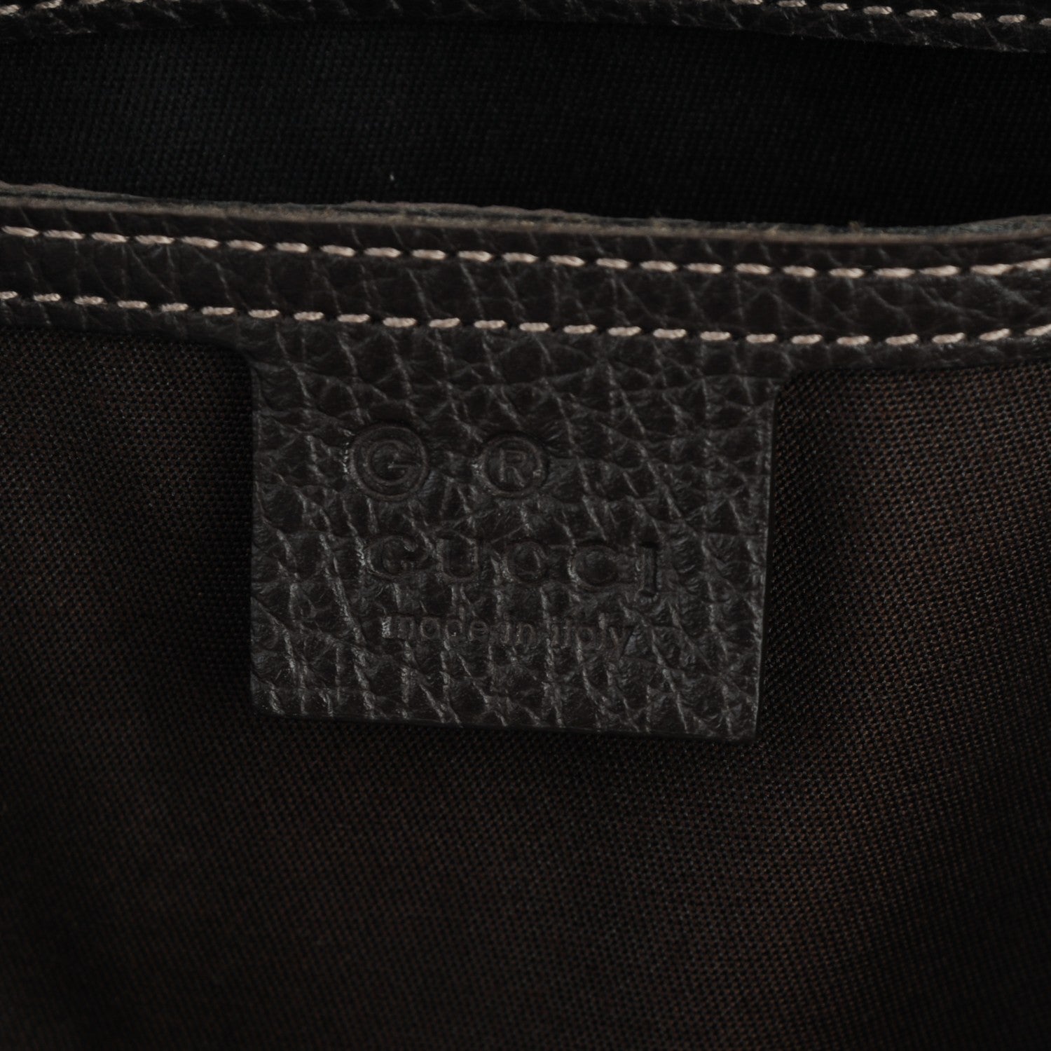 Gucci Crystal Monogram Medium Joy Boston Dark Brown 7 of 8